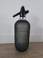 Zeldzame XXL antieke spuitwaterfles in gaas €39, Antiek en Kunst, Ophalen of Verzenden