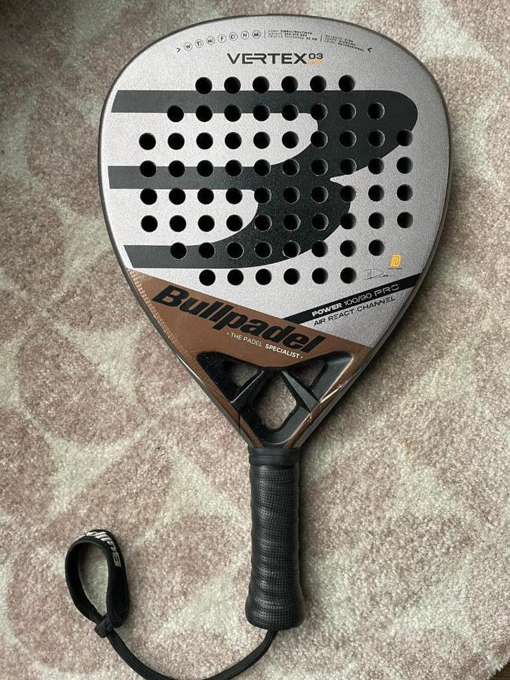 Bullpadel Vertex Control 03 padel racket, Sport en Fitness, Padel, Gebruikt, Padelracket, Ophalen of Verzenden