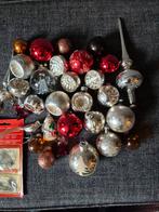 Antieke glazen kerstballen., Ophalen