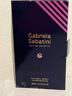 GABRIELA SABATINI EDT FLES INHOUD : 20 ML, Nieuw, Ophalen of Verzenden