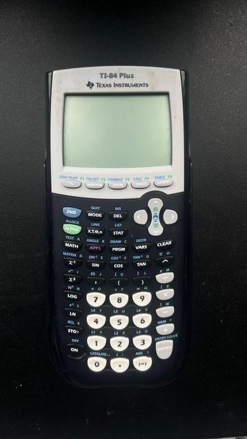 TI-84 Plus-rekenmachine Texas Instruments beschikbaar voor biedingen