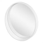 Ronde spiegel Modern  – 50 cm plywood frame Wit, Ophalen, Rond, Nieuw, Minder dan 100 cm