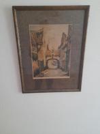 Jef Codron litho, Antiek en Kunst, Ophalen