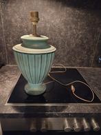 Leuke stenen lampvoet turquoise, Huis en Inrichting, Lampen | Tafellampen, Ophalen, Minder dan 50 cm