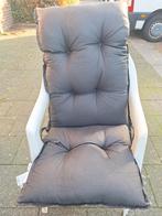 4 nieuwe antraciete tuinkussens, Ophalen, Nieuw