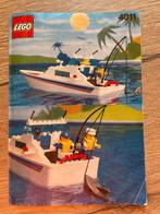 Vintage LEGO 4011 Fishing Boat, Ophalen of Verzenden, Gebruikt, Complete set, Lego