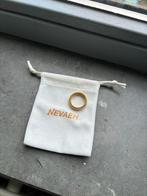 Nieuwe buigbare ring Nevaeh goldplated maat 19, Sieraden, Tassen en Uiterlijk, Ringen, Overige materialen, 19 tot 20, Nieuw, Ophalen of Verzenden