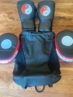 Boxhandschoenen En Pads + Boxrugzak, Sport en Fitness, Vechtsporten en Zelfverdediging, Ophalen of Verzenden, Zo goed als nieuw
