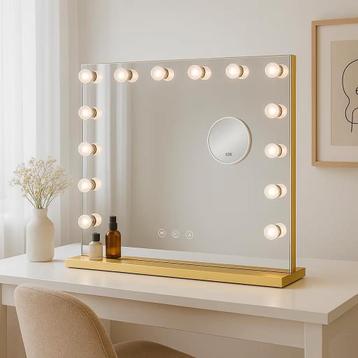 Hollywood Make-up Spiegel met verlichting 56x48cm beschikbaar voor biedingen