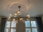 Harco Loor hanglamp Big Bubbles van RVS met glazen bollen, Ophalen, Gebruikt