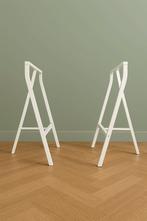 IKEA Lerberg poten + Linnmon blad - Bureau/tafel set, Ophalen, 100 tot 150 cm, 50 tot 100 cm, Zo goed als nieuw