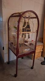 Vogelkooi / papegaaienkooi, Dieren en Toebehoren, Vogels | Hokken en Kooien, Ophalen of Verzenden, Gebruikt, Metaal, Vogelkooi