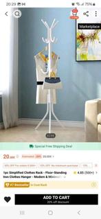 Kapstok staan nieuw, Huis en Inrichting, Woonaccessoires | Kapstokken, Zo goed als nieuw, Minder dan 100 cm, Metaal, Ophalen