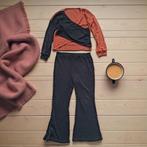 2 delige set zwart oranje XXL, Kleding | Dames, Huispakken, Ophalen of Verzenden, Zo goed als nieuw, Maat 46/48 (XL) of groter