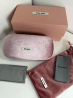 Roze Miu Miu brillenkoker etui, Ophalen of Verzenden, Zo goed als nieuw, Roze, Overige merken