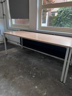 Lange tafel/bureau blad/werkplek, Huis en Inrichting, Bureaus, Ophalen, Gebruikt