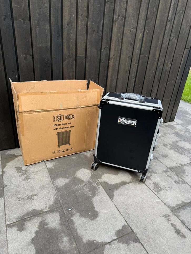 SG Tools Stahlgruppe Gereedschapskoffer 238 Delig - Nieuw, Doe-het-zelf en Verbouw, Gereedschapskisten, Nieuw, Gevuld, Ophalen of Verzenden
