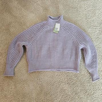Dames H&M wollen trui paars maat L - NIEUW! beschikbaar voor biedingen