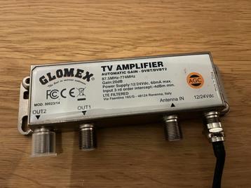 Glomex DVBT/DVBT2 TV versterker beschikbaar voor biedingen