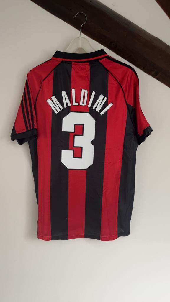 Retro AC Milan shirt 199/99, Kleding | Dames, Sportkleding, Gedragen, Fitness of Aerobics, Maat 38/40 (M), Rood, Ophalen of Verzenden