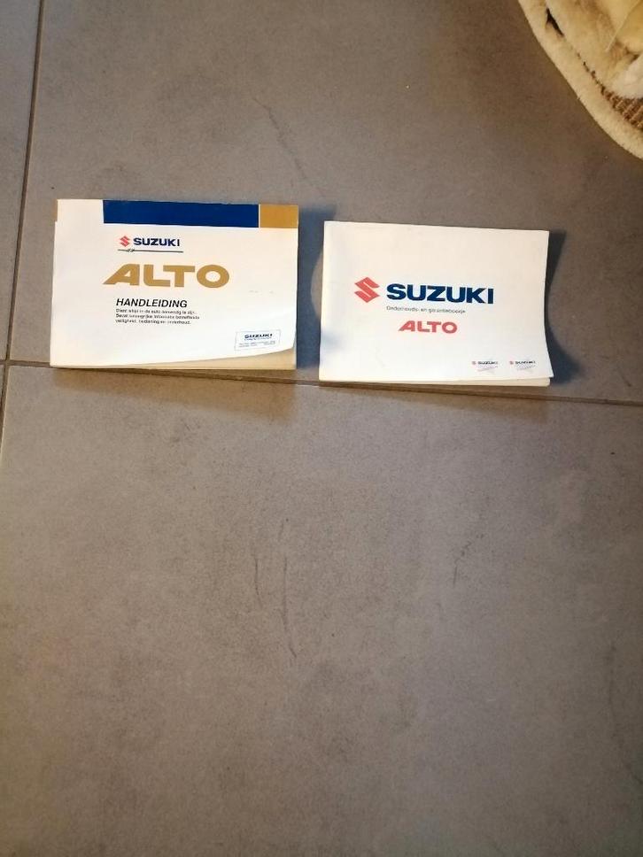 Gebruikershandleiding+div SUZUKI ALTO  1998/2003, Auto diversen, Handleidingen en Instructieboekjes, Ophalen of Verzenden