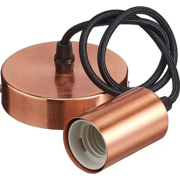 Hanglamp Koper 150 cm, Huis en Inrichting, Lampen | Hanglampen, Nieuw, Ophalen