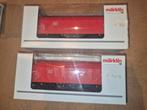 Marklin 47226 wagons, Hobby en Vrije tijd, Modeltreinen | H0, Wisselstroom, Wagon, Ophalen of Verzenden, Zo goed als nieuw
