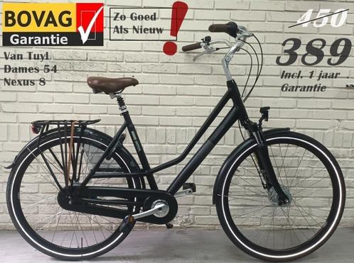 Zgan VanTuyl MOEDERFIETS Nex-8 € 450 Nu € 389, Fietsen en Brommers, Fietsen | Dames | Moederfietsen, Zo goed als nieuw, Overige merken