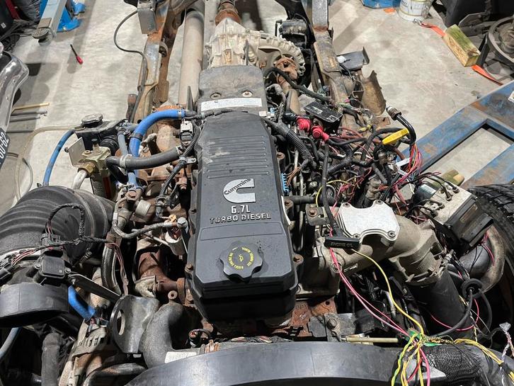 Cummins 6.7 blok 2013 aisin 6speed compleet, Auto-onderdelen, Motor en Toebehoren, Dodge, Ophalen