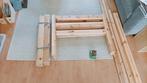 eenpersoons bed grenen, Huis en Inrichting, Ophalen, Gebruikt, 90 cm, Grenen