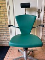 Kappersstoel met hydraulische bediening retro