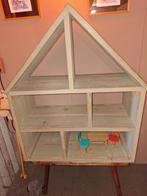 Houten poppenhuis van houtvanjou, Kinderen en Baby's, Speelgoed | Poppenhuizen, Ophalen, Zo goed als nieuw