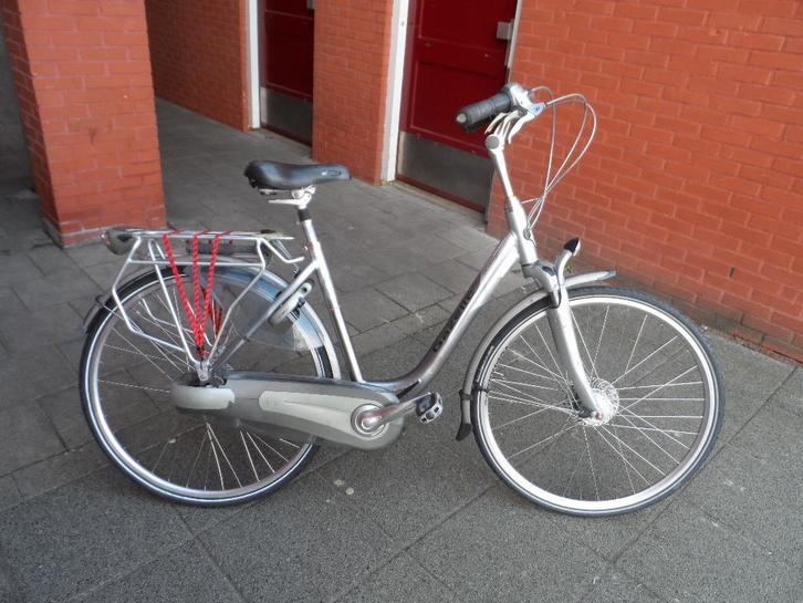 gazelle  orange  plus  57 cm,  VASTE  PRYS  170  EURO, Fietsen en Brommers, Fietsen | Dames | Damesfietsen, Gebruikt, Gazelle