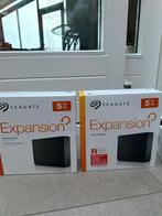2 Seagate Expansion Desktop Drives van 5 TB., Computers en Software, Harde schijven, ,Seagate, Ophalen of Verzenden, Zo goed als nieuw