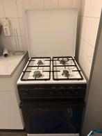 Gasfornuis met oven en opbergruimte, Witgoed en Apparatuur, Fornuizen, Zo goed als nieuw, Gas, Vrijstaand, 85 tot 90 cm
