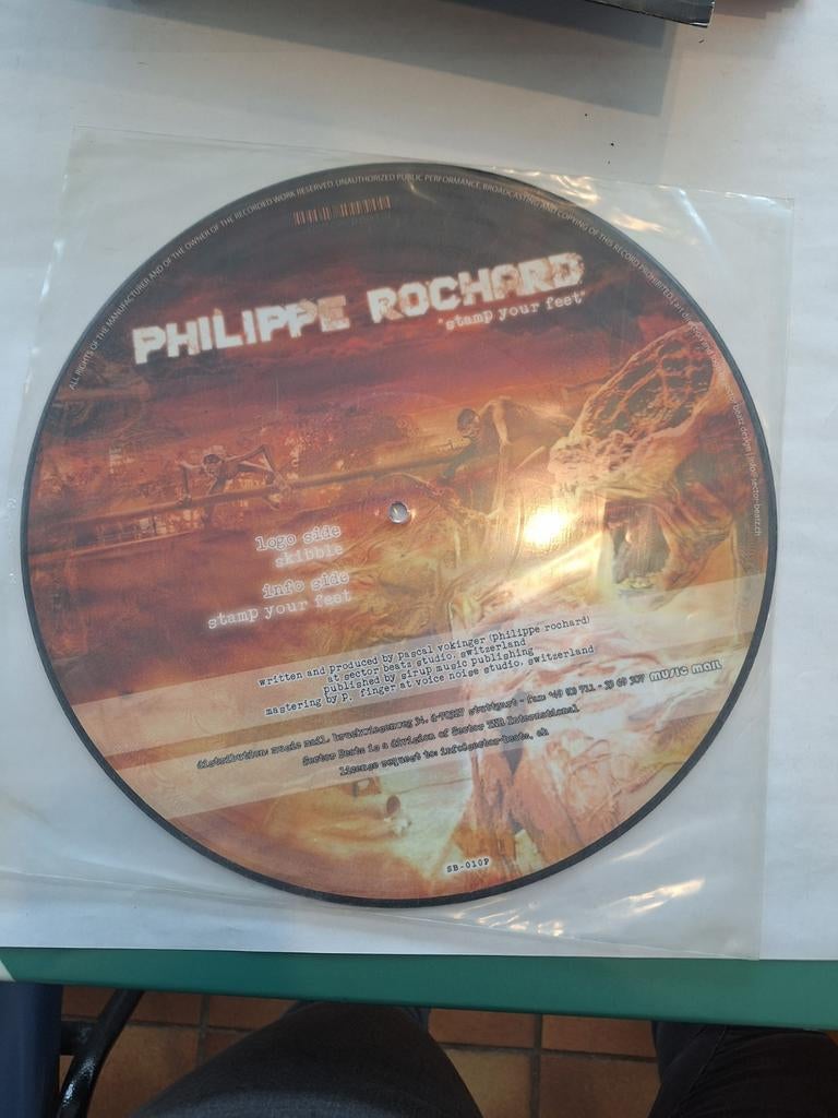 Philippe rochard stamp your feet/skibble, Ophalen of Verzenden, Zo goed als nieuw, Overige formaten