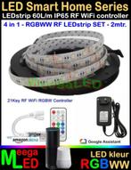 LED Tuya Smart Home Wifi RGB-WW RF LEDstrip Set 60LED - 2 m, Huis en Inrichting, Lampen | Overige, Ophalen of Verzenden, Nieuw