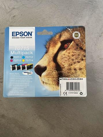 Epson Multipack 4-kleur T0715 DURABrite Ultra Ink