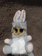 Konijnenvingerpop knuffel - beweegbare ogen!, Kinderen en Baby's, Speelgoed | Knuffels en Pluche, Ophalen, Zo goed als nieuw, Konijn
