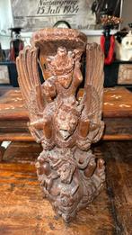 Oud houten Indonesisch beeld 35 cm Garoeda, Ophalen of Verzenden