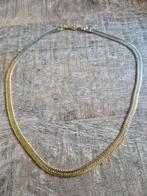 Vergulde ketting 18KGP, Sieraden, Tassen en Uiterlijk, Ophalen of Verzenden, Zo goed als nieuw, Goud, Overige materialen