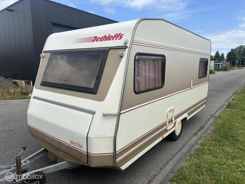 Dethleffs RB 5 4 persoons vast toilet, Caravans en Kamperen, Caravans, Bedrijf, 750 - 1000 kg, Dethleffs