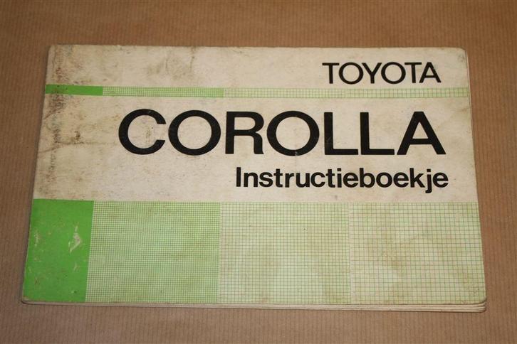 Toyota Corolla Instructieboekje - Circa 1975, Auto diversen, Handleidingen en Instructieboekjes, Ophalen of Verzenden