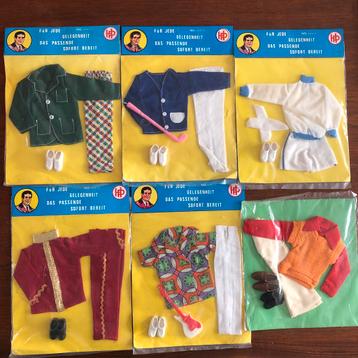 Vintage kleertjes: Kleding voor Barbies beschikbaar voor biedingen