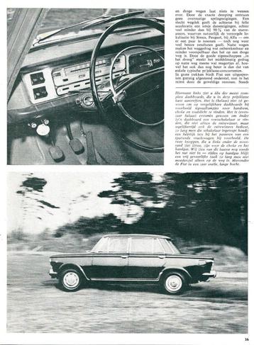 Autovisie test Fiat 1500 1965 beschikbaar voor biedingen