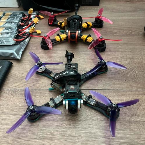 3 Armattan Chameleon 4S drones + veel onderdelen, Hobby en Vrije tijd, Modelbouw | Radiografisch | Helikopters en Quadcopters