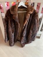 Nertsen bontjas maat m/l, Kleding | Dames, Ophalen of Verzenden, Zo goed als nieuw, Maat 38/40 (M), Bruin