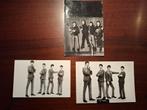 Drie zwart-wit kaarten van The Beatles (jaren 60), Verzenden, Gebruikt, Foto of Kaart