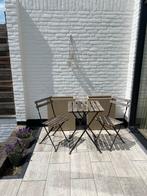 Houten bistro tuinset Ikea, Tuin en Terras, Tuinsets en Loungesets, Ophalen, Gebruikt, Hout, 2 zitplaatsen