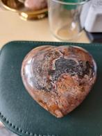 Versteend hout hart, Verzamelen, Mineralen en Fossielen, Ophalen of Verzenden